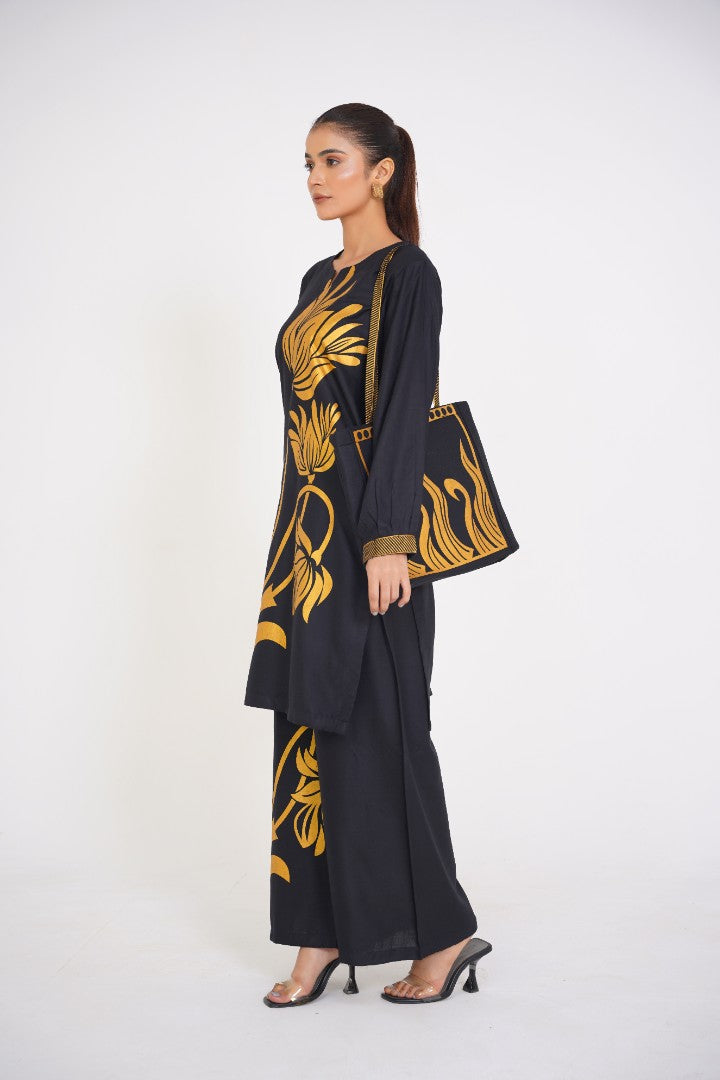 Petal Bag - 3pc - Black